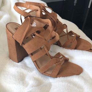 Forever 21 block heels.
